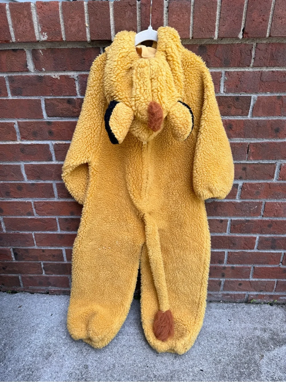 The Disney store vintage lion king Simba Costume Size Small kids